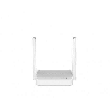 Keenetic KN-1121 router inalámbrico Ethernet rápido Banda única (2,4 GHz) Blanco, Gris