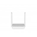 Keenetic KN-1121 router inalámbrico Ethernet rápido Banda única (2,4 GHz) Blanco, Gris