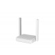 Keenetic KN-1121 router inalámbrico Ethernet rápido Banda única (2,4 GHz) Blanco, Gris