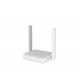 Keenetic KN-1121 router inalámbrico Ethernet rápido Banda única (2,4 GHz) Blanco, Gris