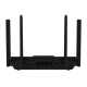 ASUS - ASUS RT-BE50 BE3600 router inalámbrico 2.5 Gigabit Ethernet Doble banda (2,4 GHz / 5 GHz) Negro - 90IG09U0-MO3S00