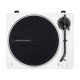 AUDIO-TECHNICA - Audio-Technica AT-LP70XBT Tocadiscos de tracción por correa Plata