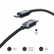 CABLE OPTIMUS 60W USB-C/USB-C 2 M NEGRO SUBBLIM