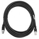 ZEBRA - Zebra CBL-ENT01501-M1200 cable de red Negro 15 m - CBL-ENT01501-M1200