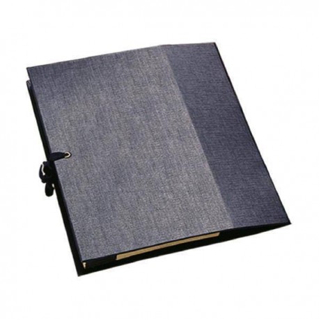 DOHE Clasificador acordeon carton forrado cuarto negro