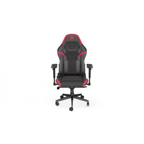 ENDORFY Scrim RD Butaca para jugar Asiento de malla Negro, Rojo