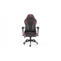 ENDORFY Scrim RD Butaca para jugar Asiento de malla Negro, Rojo