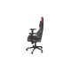 ENDORFY Scrim RD Butaca para jugar Asiento de malla Negro, Rojo