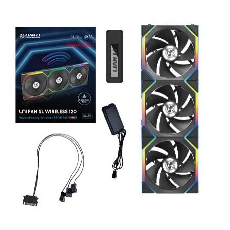 LIAN LI - Lian Li UNI FAN SL Wireless 120 Reverse Blade Carcasa del ordenador Ventilador