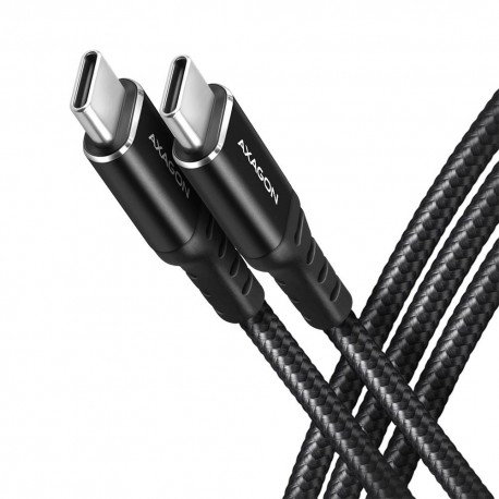 AXAGON - Axagon BUCM432-CM10AB cable USB USB4 Gen 3x2 1 m USB C Negro - BUCM432-CM10AB