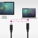 NANO CABLE - Nanocable 10.01.4501-L150 cable USB USB 3.2 Gen 2x2 1,5 m USB C Negro - 10.01.4501-L150
