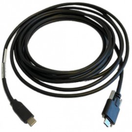 ZEBRA - Zebra CBL-USB00400-USC00 cable USB 4 m USB C Negro - CBL-USB00400-USC00