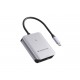 Conceptronic BIAN09G lector de tarjeta USB 3.2 Gen 2 Type-C Gris