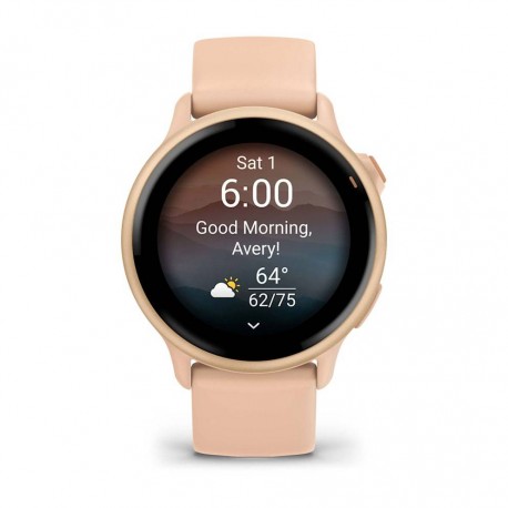 Garmin vívoactive 6 3,05 cm (1.2'') AMOLED 42 mm Digital 390 x 390 Pixeles Pantalla táctil Rosa Wifi GPS (satélite)