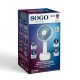 Sogo VEN-SS-21445 ventilador y nebulizador personal de mano Azul, Blanco Ventilador de mano