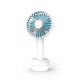 Sogo VEN-SS-21445 ventilador y nebulizador personal de mano Azul, Blanco Ventilador de mano