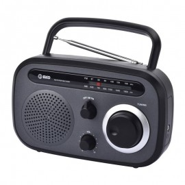 Elco PD-987 radio Portátil Analógica Negro