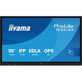iiyama TE8613A-B1AG pantalla de señalización Panel plano interactivo 2,17 m (85.6'') Wifi