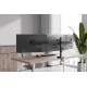 Neomounts DS60-600BL3 Brazo de monitor 10-27'' - Quick-fix - Tope-a-180°
