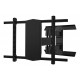 B-Tech Twin Cantilever 190,5 cm (75'') Pared Negro