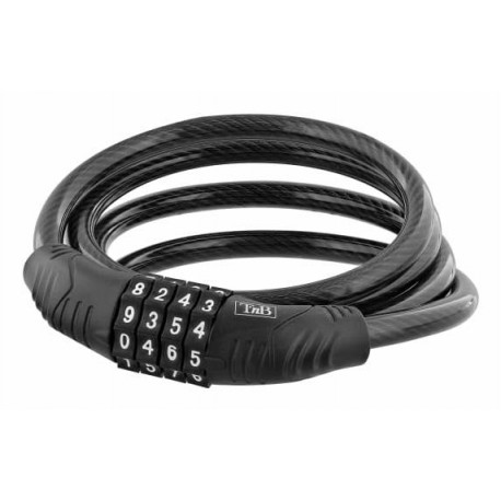 T'nB UMCODELOCK candado para bicicleta Negro 1200 mm Cable antirrobo