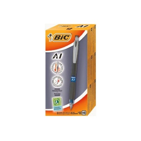 PORTAMINAS BIC AI 0.5 CON GRIP Y CLIP