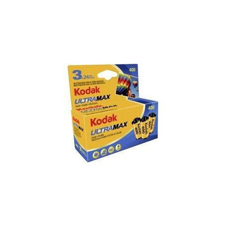 KODAK - Kodak Ultramax 400 película de color 24 disparos - 647395