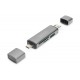 DIGITUS - Digitus Dual Card Reader Hub USB-C™ / USB 3.0, OTG - DA-70886