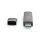 DIGITUS - Digitus Dual Card Reader Hub USB-C™ / USB 3.0, OTG - DA-70886
