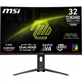 MSI - MSI MAG 321CUPDF pantalla para PC 80 cm (31.5'') 3840 x 2160 Pixeles 4K Ultra HD LCD Negro - 9S6-3DC54A-025