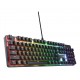 TRUST - Trust GXT 871 Zora teclado Juego USB QWERTY Español Negro - 25682