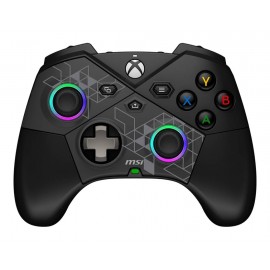 MSI FORCE PRO W CONTROLLER Negro USB 2.0 Gamepad Analógico/Digital Android