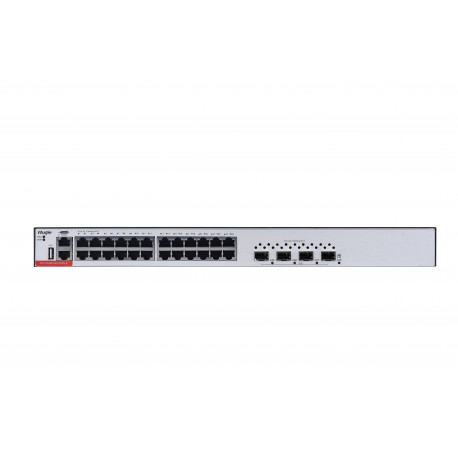 Ruijie Networks RG-S5300-24GT4XS-E switch Gestionado L3 Gigabit Ethernet (10/100/1000) 1U Plata