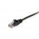 EQUIP - Equip 603055 cable de red Negro 5 m Cat6a U/UTP (UTP) - 603055