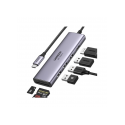 UGREEN - HUB UGREEN 6EN1 USB-C A HDMI + 3XUSB-A + SD/TF - UG60383
