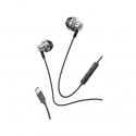 COOL ACCESORIOS - AURICULARES BOTON MICRO COOL STEREO TIPO-C SILVER - CL8434847070889