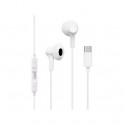 COOL ACCESORIOS - AURICULARES  MICRO COOL STEREO TIPO-C WHITE - CL8434847058054