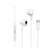 COOL ACCESORIOS - AURICULARES  MICRO COOL STEREO TIPO-C WHITE - CL8434847058054