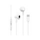 COOL ACCESORIOS - AURICULARES  MICRO COOL STEREO TIPO-C WHITE - CL8434847058054