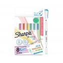 Sharpie 2182116 marcador 8 pieza(s) Azul, Verde, Naranja, Rosa, Amarillo
