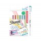 Sharpie 2182116 marcador 8 pieza(s) Azul, Verde, Naranja, Rosa, Amarillo