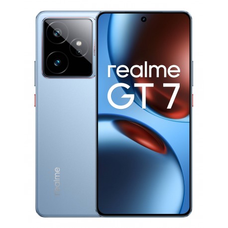 REALME - realme GT 7 17,2 cm (6.78'') SIM doble Android 15 5G USB Tipo C 12 GB 512 GB 7000 mAh Azul - 631002003545