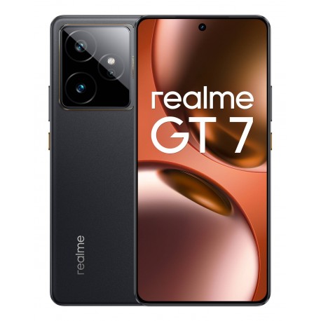REALME - realme GT 7 17,2 cm (6.78'') SIM doble Android 15 5G USB Tipo C 12 GB 512 GB 7000 mAh Negro - 631002003544