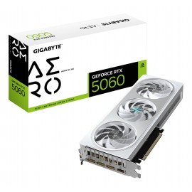 GIGABYTE - GIGABYTE GeForce RTX 5060 AERO OC 8G Tarjeta Gráfica - 8GB GDDR7