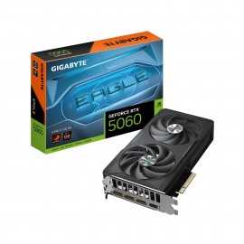 GIGABYTE - GIGABYTE GeForce RTX 5060 EAGLE OC 8G Tarjeta Gráfica - 8GB GDDR7