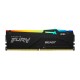 KINGSTON TECHNOLOGY - Kingston Technology FURY Beast 64GB 5600MT/s DDR5 CL36 DIMM (Kits de 2) RGB - KF556C36BBE2AK2-64