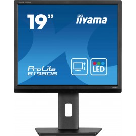 IIYAMA - iiyama ProLite B1980S-B1 pantalla para PC 48,3 cm (19'') 1280 x 1024 Pixeles VGA LED Negro - B1980S-B1