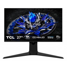 TCL - TCL R83 27R83U pantalla para PC 68,6 cm (27'') 3840 x 2160 Pixeles 4K Ultra HD QLED Negro, Blanco - 27R83U