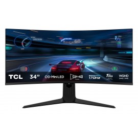 TCL - TCL R83 34R83Q pantalla para PC 94 cm (37'') 3440 x 1440 Pixeles LED Negro, Blanco - 34R83Q