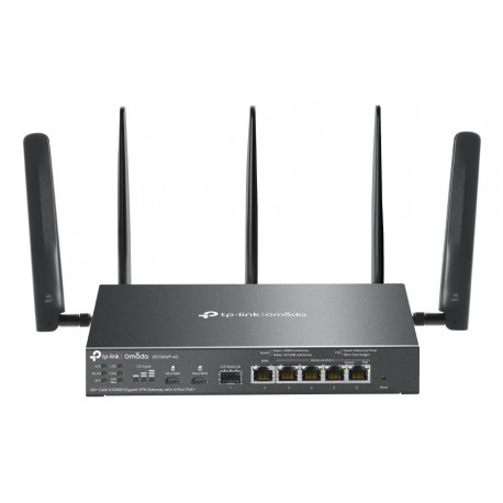 TP-LINK - TP-Link ER706WP-4G router inalámbrico Gigabit Ethernet Doble banda (2,4 GHz / 5 GHz) Negro - ER706WP-4G